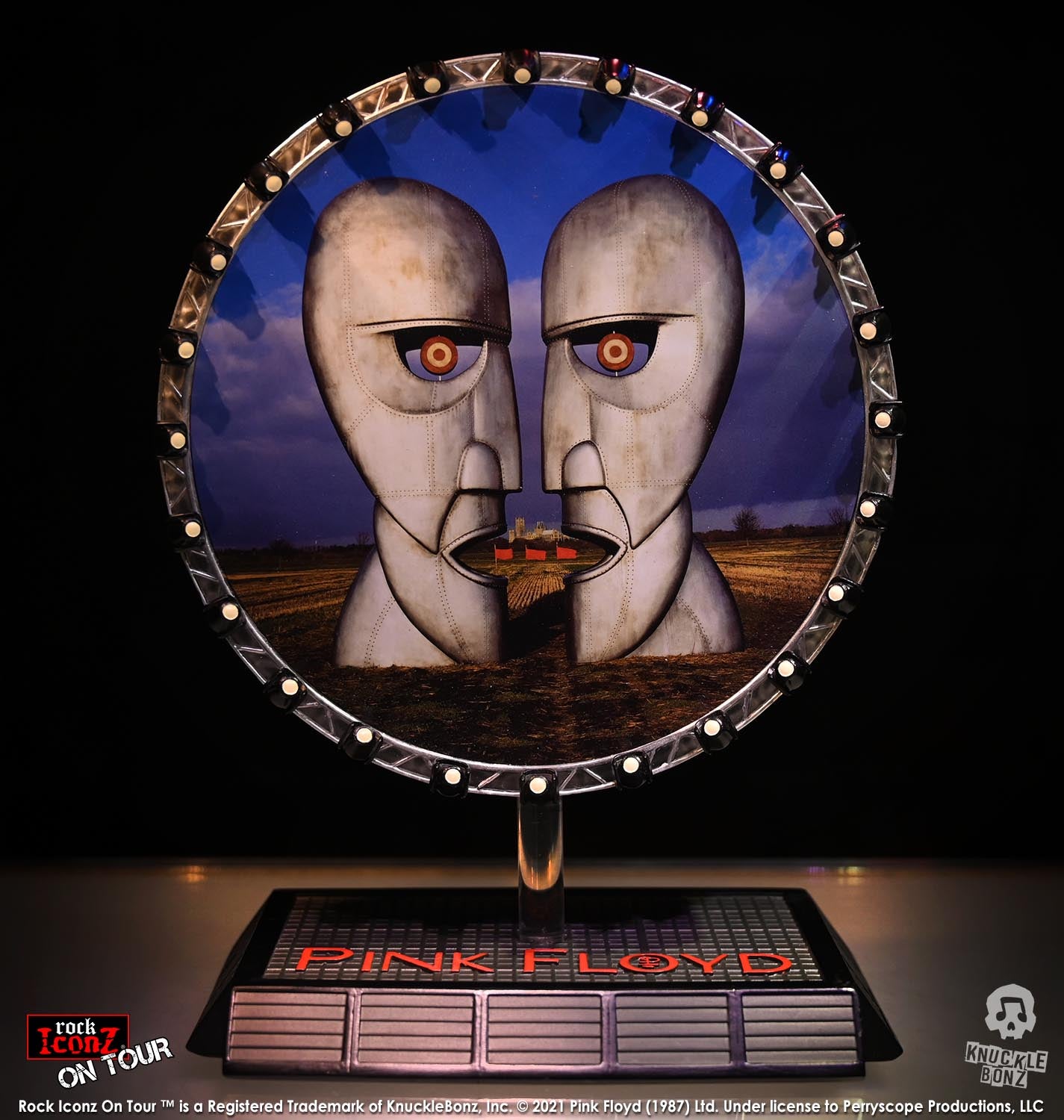 Pink Floyd Division Bell Projection Screen KnuckleBonz Statue
